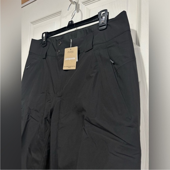 Patagonia Men's XL Insulated Powder Town Snow Ski Snowboard Pants Black NWT - Picture 2 of 8